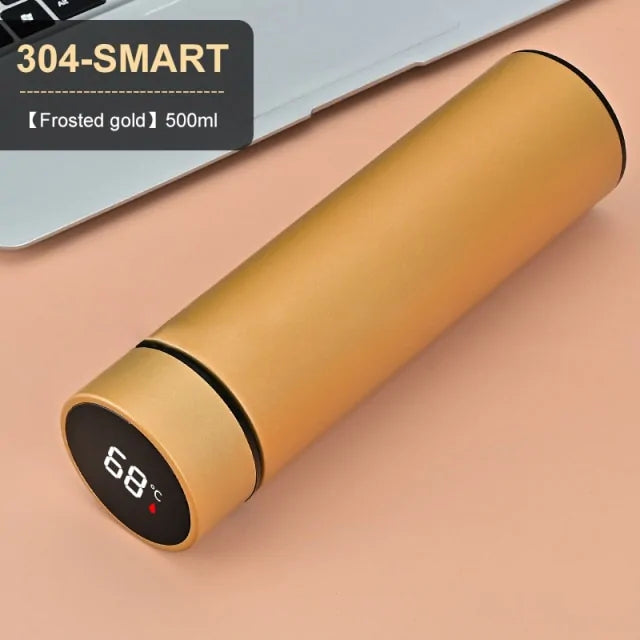 Temperature Display Smart Vacuum Flask